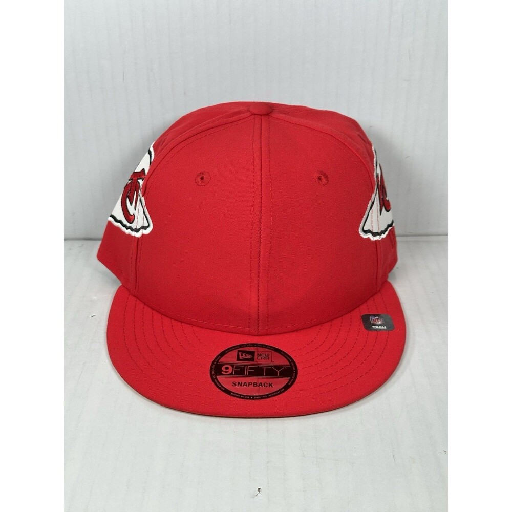 New Era Kansas City Chiefs Helmet Hat Cap 9FIFTY Red Snapback Adjustable NFL NWT